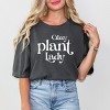Simply Sage Market Women's Crazy Plant Lady Short Sleeve Garment Dyed Tee - 2 of 2