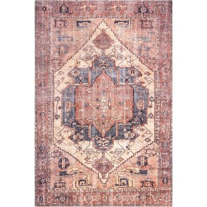 Nuloom Leslie Transitional Printed Indoor Area Rug, 2' x 3', Peach - 1 of 4