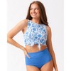 Botany Floral / Coastline Reversible Ultra High-Waist Bottom - 2 of 4