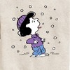 Boys' - Peanuts - Lucy Snow Graphic Long Sleeve Fleece Sweatshirt - 2 of 4