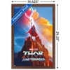 Trends International Marvel Thor: Love and Thunder - Mighty Thor One Sheet Framed Wall Poster Prints - 3 of 4