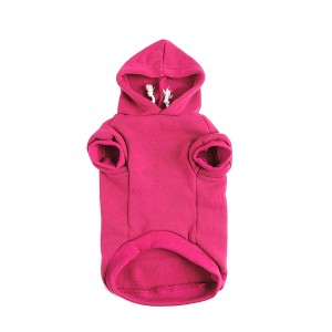 Unique Bargains Winter Spring Fall Dog Hooded Sweatshirt - 1 of 4