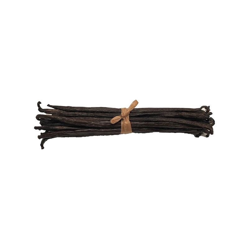 JL Gourmet Imports Madagascar Vanilla Beans, Grade A Whole Vanilla Pods, Perfect for Baking, Cooking, & All Deserts - 10 Beans, 1 of 5