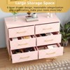 Dresser for Bedroom with 6 Drawers, Wood Chest of Drawers - 4 of 4