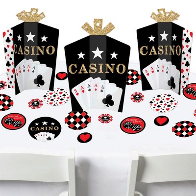 Base for CENTERPIECE with LED Light CASINO PARTY DECOR