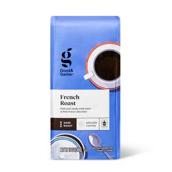 French Dark Roast Ground Coffee - 12oz - Good & Gather™