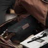 Men's Premium Quality Toiletry Bag, PU Leather Dopp Kit, Bathroom Travel Bag, Shaving Kit Case,makeup Bag - 4 of 4