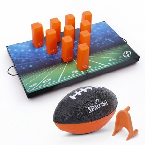 Spalding Football Pylon Toss Game - Portable Fun for All Ages - 1 of 4