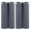 PiccoCasa Window Rod Pocket Valance Thermal Insulated Curtain Panels 2Pcs - 4 of 4