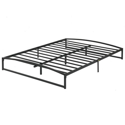 6/10 Inch Twin/Full/Queen/King Size Platform Metal Bed Frame Low Profile with Storage_Black/White - image 1 of 4