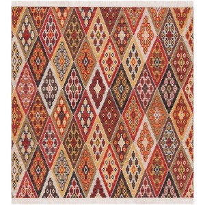 Kilim W/ Fringes KLM726 Flat Weave Indoor Rugs - Safavieh - 1 of 4