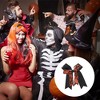 Unique Bargains Women's Halloween Bow Double-layer Ribbon Duckbill Clip 1 Pc - 3 of 4