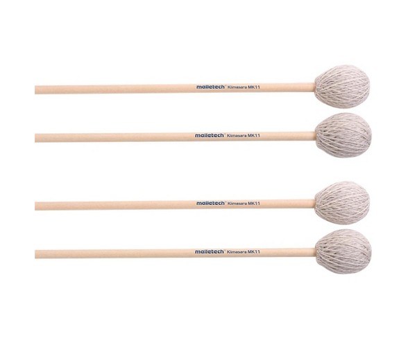 Malletech Klimasara Marimba Mallets Set of 4 (2 Matched Pairs) Medium 11