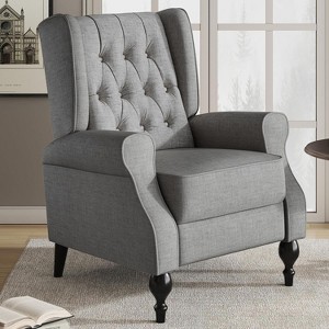 Recliner Chair for Living Room,Classic Tufted,Widened Armrest and High Wingback - 1 of 4