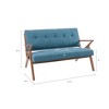 NicBex Accent Chair Wood Frame Upholstered Modern Lounge Chair Reading Chair Comfy Chair for Living Room - 2 of 4