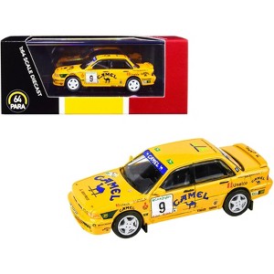 Mitsubishi Galant VR-4 #9 S. Garcia - A. Ponce Rally El Corte Ingles (1995) 1/64 Diecast Model Car by Paragon - 1 of 3