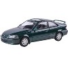 1999 Honda Civic Si EM1 Clover Green Pearl Metallic with Sunroof 1/64 Diecast Model Car by Paragon Models - 2 of 4