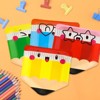 DYLIVeS Pencil Paper Plates Back to School Disposable Dinner Dessert Plates for Kindergarten Graduation Welcome First Day of School End of the Year - 4 of 4
