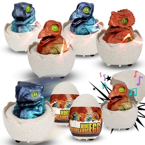 ArtCreativity Musical Rolling Dinosaur Easter Eggs Toy (Set of 4) - 1 of 4