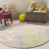 Safavieh Kids SFK321 Hand Tufted Indoor Rug - Safavieh - 2 of 4