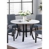 Anybear 1pc Round Dining Table with Open Bottom Shelve - 2 of 3