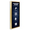 Stupell Industries Laundry Room Icons Rustic Blue, 15" x 31" - image 3 of 4