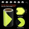 Unique Bargains Waterproof Self-Adhesive Warning Safety Reflective Tape - 3 of 4
