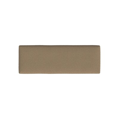Oslo Natural Wood and Brown Boucle Upholstered Bench