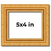 PosterPalooza | 5x4 Wood Antique Frame with UV Acrylic, 4 Finishes: Bronze, Gold, Silver, and Black - 2 of 4