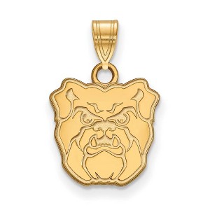 Black Bow Jewelry 14k Yellow Gold Plated Sterling Silver Butler Bulldogs NCAA Small Pendant - 1 of 3