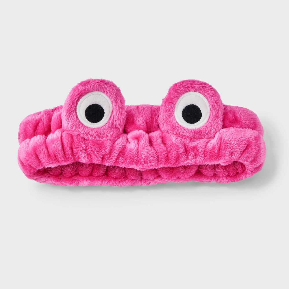 Women's Monster Halloween Matching Family Plush Headband - Hyde & EEK! Boutique™ Pink