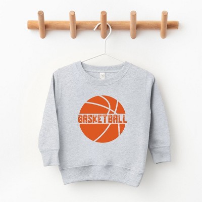 The Juniper Shop Basketball With Ball Toddler Graphic Sweatshirt