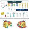 3 in 1 Doctor Kit for Kids，Pretend Doctor Playset with Rocking Horse, Scooter Mode,Pretend Medical Station Set for Boys Girls with Sound Functions - 3 of 4