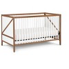 PAGED 3 in 1 Crib Wooden Convertible Baby Bed Frame with Panel, Adjustable Mattress Heights for Bedroom - 3 of 4