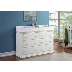 Suite Bebe Universal 6 Drawer Double Dresser - 1 of 4