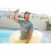 Mens Tacos and Cervezas Funny T shirt for Vacation Sarcastic Humor Graphic Top - Crazy Dog Men's T Shirt - 2 of 4