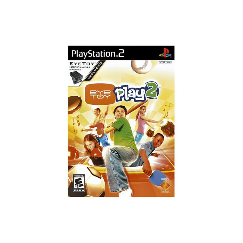 Eye Toy Play 2 with Camera - PlayStation 2, 1 of 7