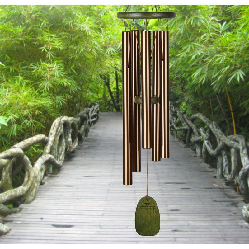 Woodstock Windchimes Rainforest Chime Bali, Wind Chimes For Outside, Wind Chimes For Garden, Patio, and Outdoor Décor, 25"L, 3 of 9