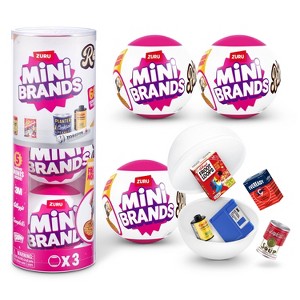 Mini Brands Retro Series 1 Collectible Capsule 3pk - 1 of 4