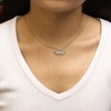 Haus of Brilliance 14K Yellow Gold Plated Silver 1/4 Cttw Diamond "Boss" Pendant Necklace - 4 of 4