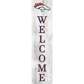 NFL Denver Broncos 48" Welcome Leaner