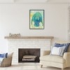 Stupell Industries Green Manatee Underwater Framed Giclee Art - image 2 of 4