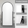 Dovelina Modern Arch Aluminium Alloy Frame Full Length Mirror Large Wall Mirror - 4 of 4