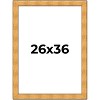 PosterPalooza | Embellished Gold Picture Frame - UV Acrylic, Foam Board Backing, Hanging Hardware - 2 of 4