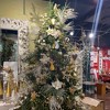 NAYSAYE Party Decoration and Accessories Glass Christmas Ornaments Set of 6 for Holiday Party Decorations, Gold, 2.6"*4.4"*0.11" - 2 of 4