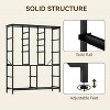 15-Drawer Fabric Storage Tower with 3 Sizes, Heavy-Duty Metal Frame, Anti-Tip Kit, Tool-Free Assembly, for Nursery, Bedroom, Closet - 4 of 4