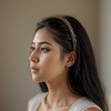 Unique Bargains Women's Daily Wear Rhinestone Headband 1 Pc - 4 of 4