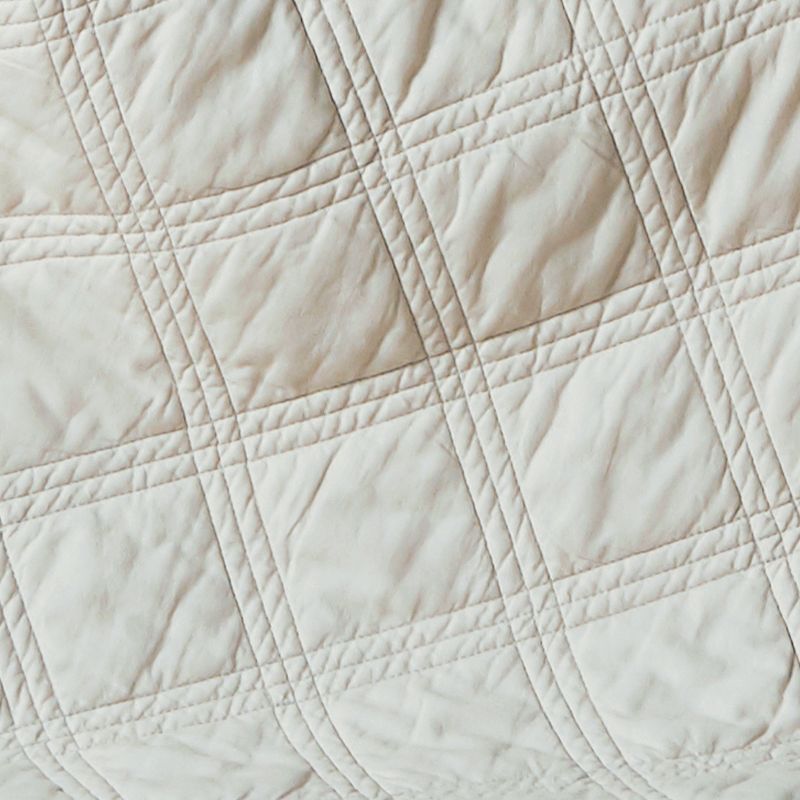 Linen Front/Cotton Back Quilted Throw - Levtex Home, 4 of 6