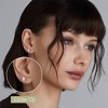 GILDED Lab-Grown Diamond Stud Earrings in 925 Sterling Silver Studs and 14KT Gold Plated Over Sterling Silver - 3 of 4