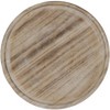 Sweet Water Decor Rustic Round Decorative Tray - 7x7" - 4 of 4